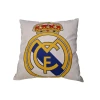 Real Madrid FC loqolu ağ dekorativ yastıq 45x45 sm Real Madrid FC loqolu ağ dekorativ yastıq 45x45 sm