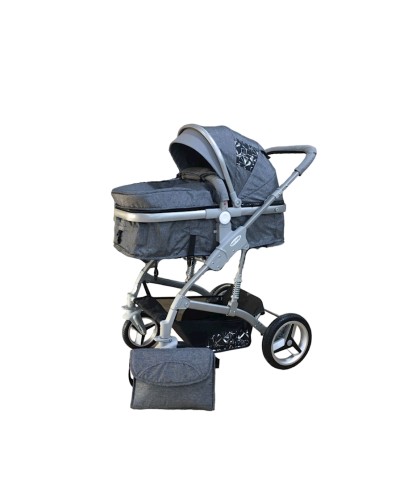Uşaq arabası Baby Home 561 T3 Grey