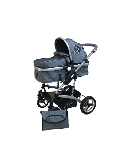 Uşaq arabası Baby Home 561 T3 Grey