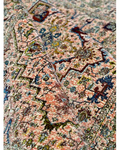 Xalça Natural Halı Nth_İYN01P, ipək/yun, 150x80 sm, rəngbərəng