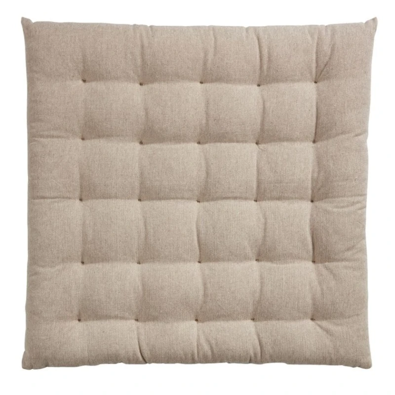 Подушка для стула JYSK Elvesnelle 40x40x4 см, хлопок, стеганый, бежевый Подушка для стула JYSK Elvesnelle 40x40x4 см, хлопок, стеганый, бежевый