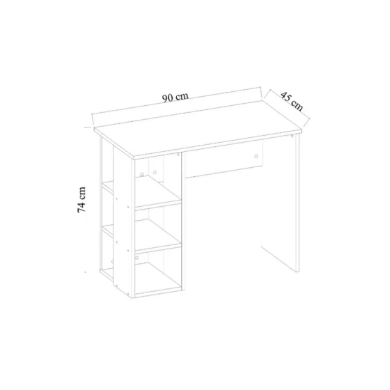 Стол ev_12116245, ЛДСП, 45x90x74 ev_12116245 Стол ev_12116245, ЛДСП, 45x90x74 ev_12116245
