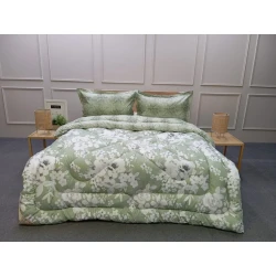 Yorğan La Perla SHA-00004827, 195x215 sm, ikinəfərlik, bambuk, rəngbərəng