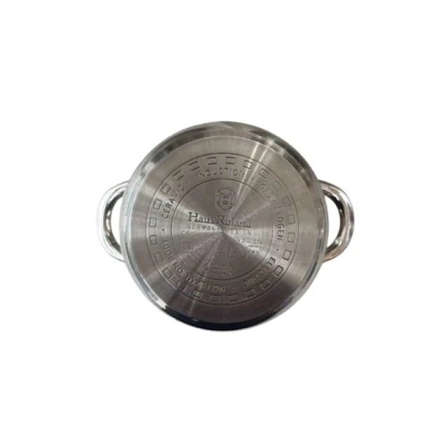 Набор кастрюль Haus Roland 00698, нержавеющая сталь/никель, серебристый, 16/18/20/24 см, 4 предмета Набор кастрюль Haus Roland 00698, нержавеющая сталь/никель, серебристый, 16/18/20/24 см, 4 предмета