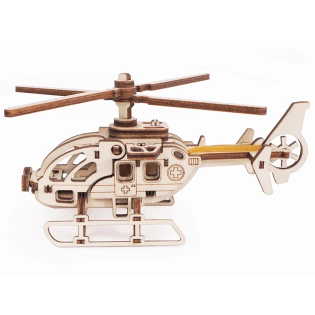 3D pazl SmartWood Bell 206 Jetranger, 23х9х1 sm