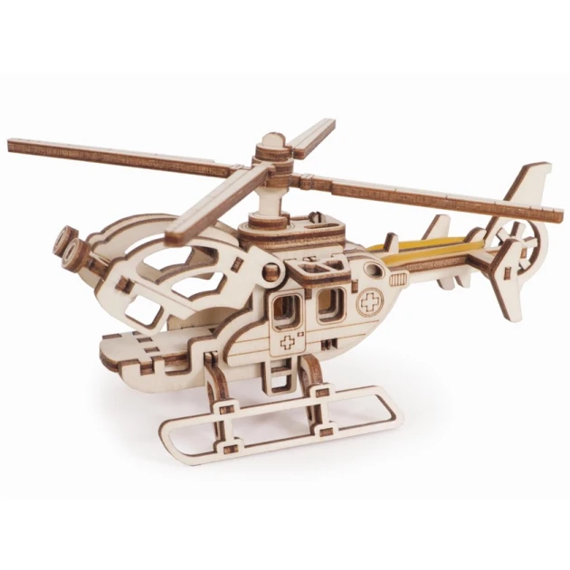 3D pazl SmartWood Bell 206 Jetranger, 23х9х1 sm