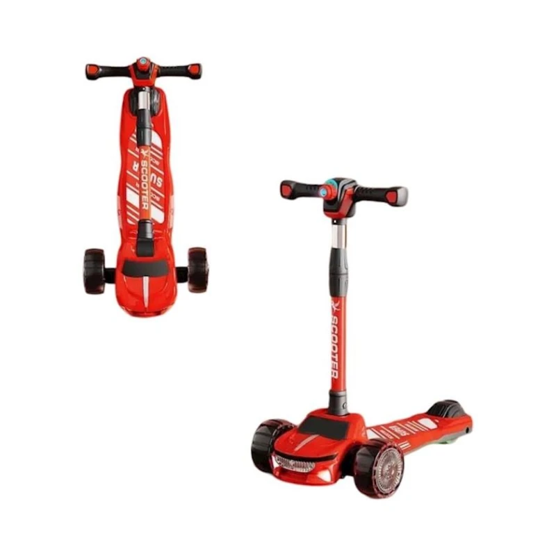 Skuter Maseratti Red, 3+ yaş