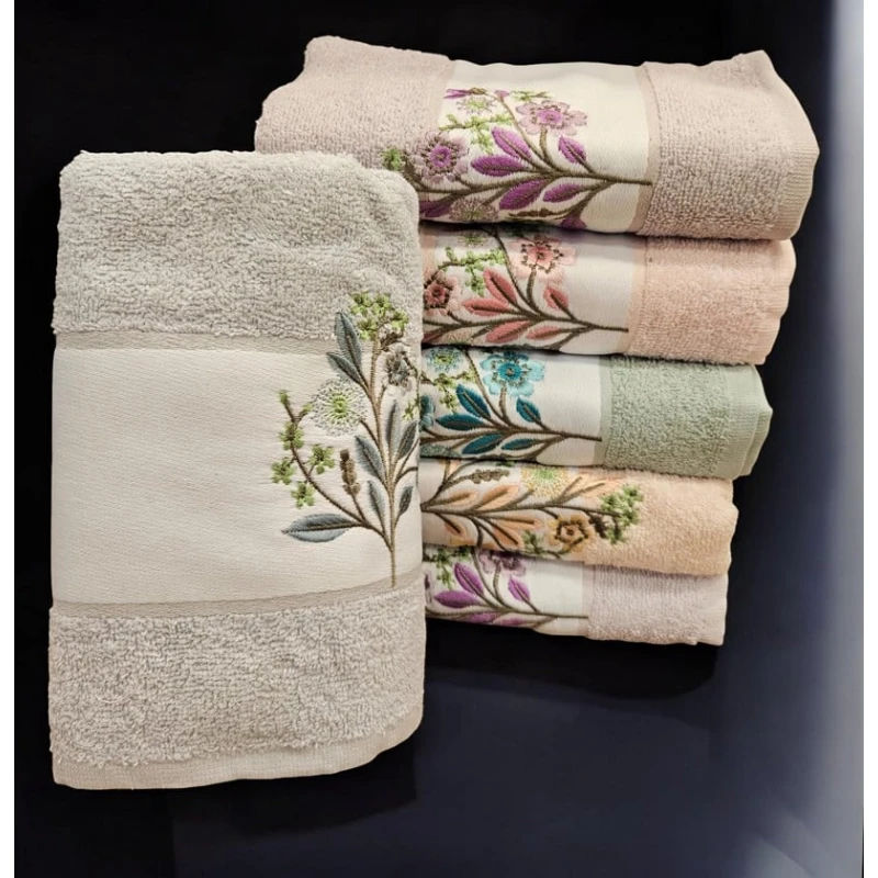 Набор полотенец для рук и лица NRl-00500, 6 шт