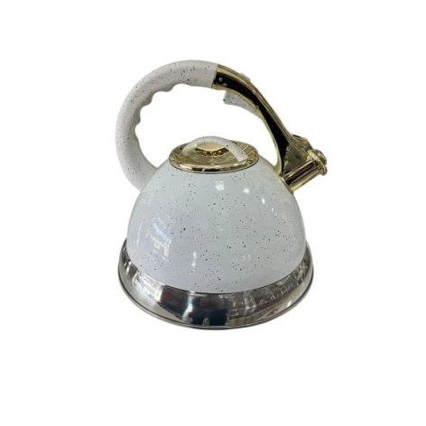 Чайник Haus Roland, металл, белый 3.5 л