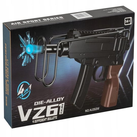 Air Sport Series V261 HJ353W Черный пистолет vz61_hj353W Air Sport Series V261 HJ353W Черный пистолет vz61_hj353W