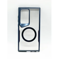 Çexol MagSafe Case Samsung Galaxy S23 Ultra üçün Göy