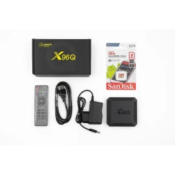 TV-приставка X96Q Smart TV Box 4GB SanDisk Kart