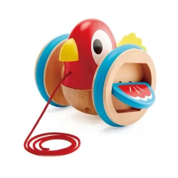 Игрушка-каталка Hape Baby Bird Pull Along E0360, 12+ месяцев