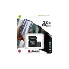 Yaddaş kartı Kingston Canvas Select Plus 32GB microSDHC Class 10