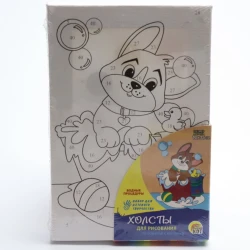 Холст по номерам Рыжий Кот Водные процедуры, 10x15 см Холст по номерам Рыжий Кот Водные процедуры, 10x15 см