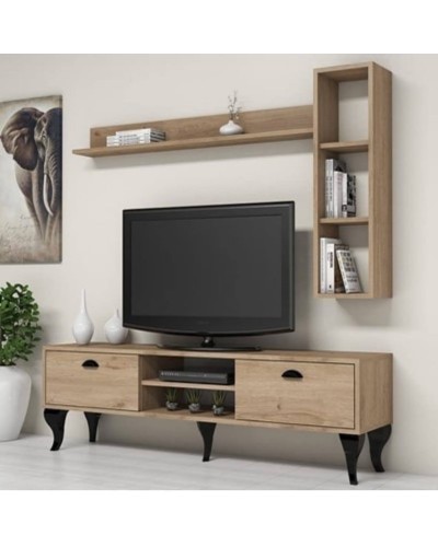 TV üçün tumba 017, LDSP, açıq qəhvəyi