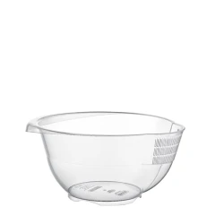 Дуршлаг Hobby life 041298, 23.5x27x12.5 см, пластик, прозрачный