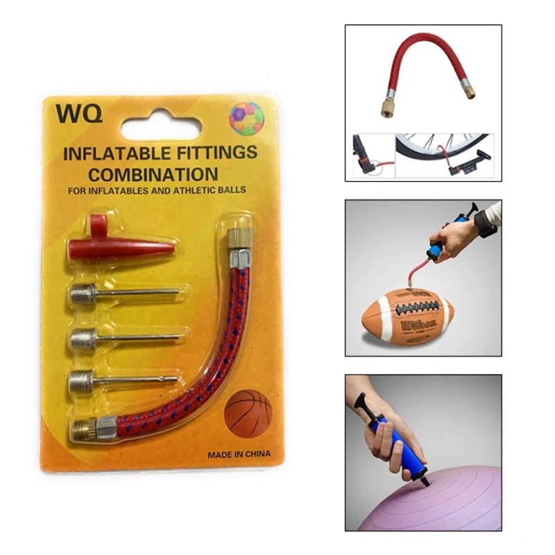 Top şişirdilməsi üçün dəst, qırmızı