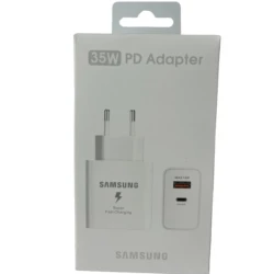 Adapter Samsung 35W USB və USB-C port Ağ