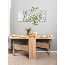 Nahar masası Letta, bej, LDSP, 160x75x75 sm