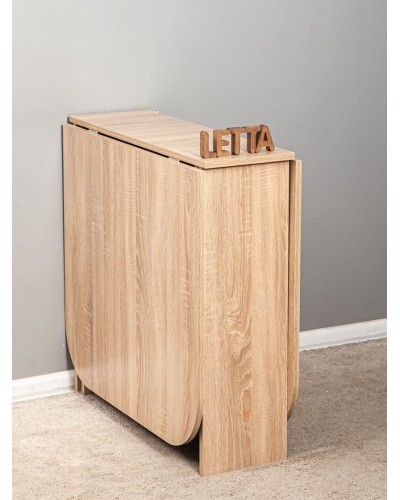 Nahar masası Letta, bej, LDSP, 160x75x75 sm