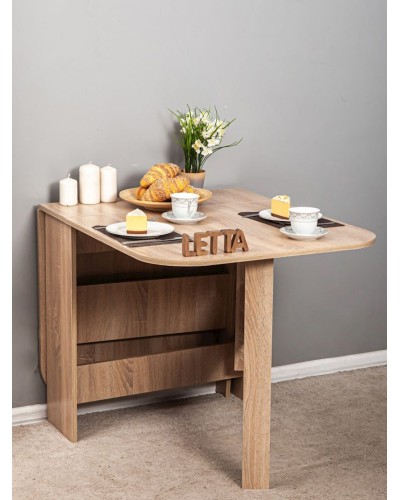 Nahar masası Letta, bej, LDSP, 160x75x75 sm