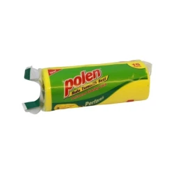 Набор тряпок Polen, 15 шт, в рулоне, желтый