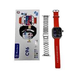 Ağıllı saat Smart Barry C96 Silver 49mm Android əməliyyat sistemi