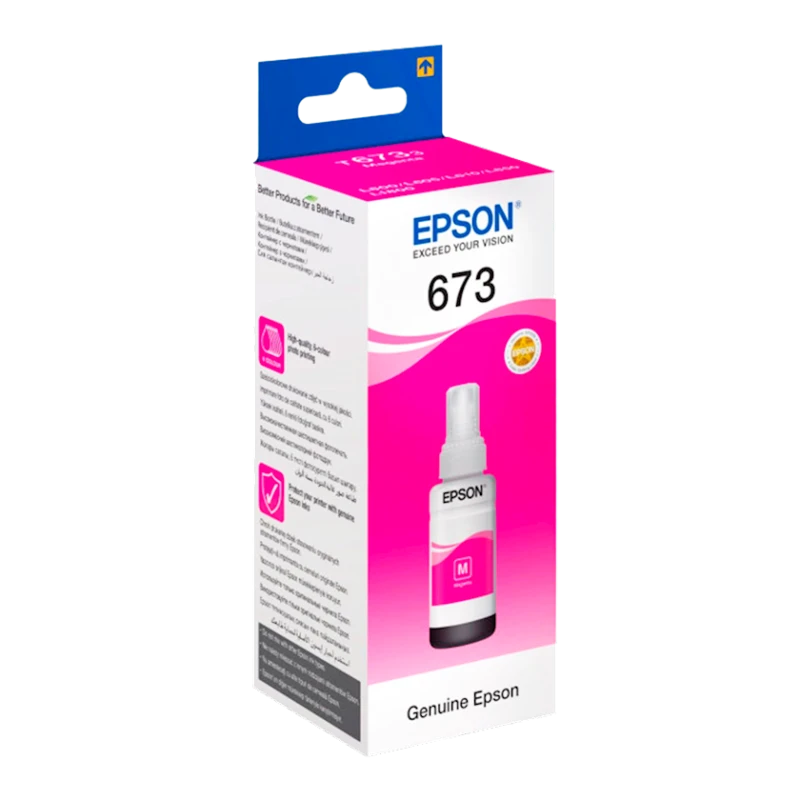 Контейнер с чернилами Epson T6733 L800 Magenta (47AB035)