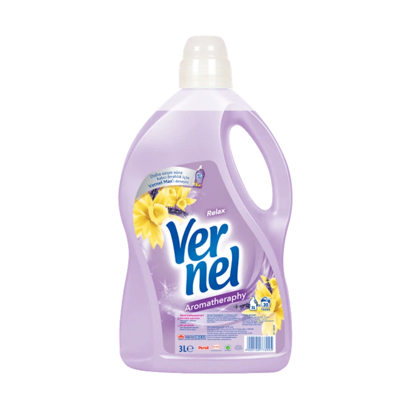 Kondisioner paltarlar üçün Vernel Aromatherapy Relax, 3 l, 30 yuma