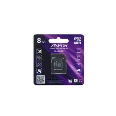 Yaddaş kartı Aspor MicroSDHC 8GB