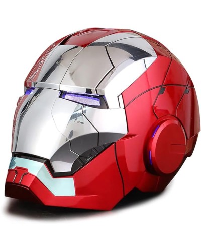 Maska Iron-Man MK5, plastik, qırmızı
