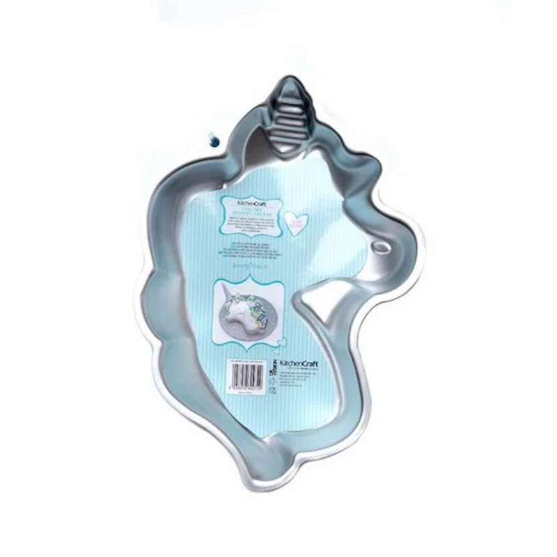 Форма для кекса Hom-me, алюминий, 23x33.5x5 см, серая