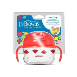 Контейнер для закусок Dr. Brown's, 270 мл, красный Контейнер для закусок Dr. Brown's, 270 мл, красный