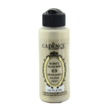 Akril boya-metallik Cadence Waterbased Gilding Paint 107 Platinum 120 ml