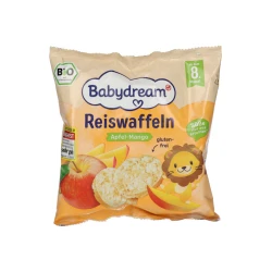 Uşaq vaflisi Babydream Alma və Manqo 35 q