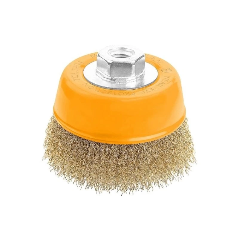 Щетка латунная Tolsen 77602, M14, 100 мм