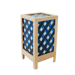 Gecə lampası Art by Ulviya Kakhramanova Milli motivlər, 18х18х34 sm, göy