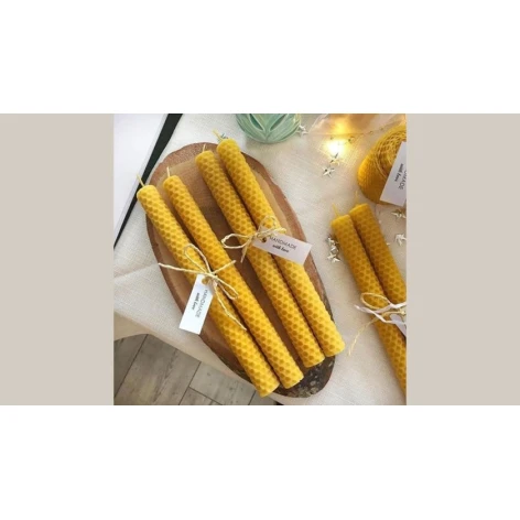 Şam Happy Store Organic nazik, uzun, bej, mum