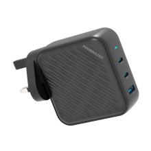 Şəbəkə enerji toplama cihazı Powerology PD QC 140 Vt, 2xUSB-C və 1xUSB-A