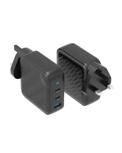 Şəbəkə enerji toplama cihazı Powerology PD QC 140 Vt, 2xUSB-C və 1xUSB-A
