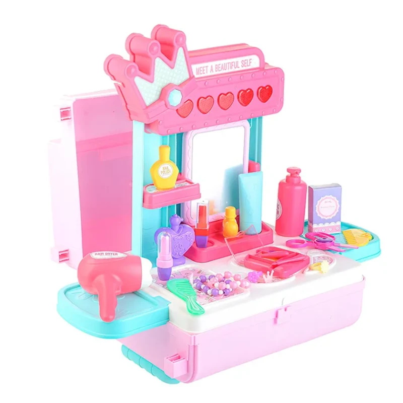 Gözəllik salonu oyunu Bowa 8254p, çəhrayı