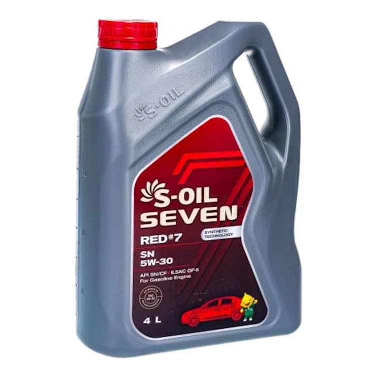 Моторное масло S-OIL SEVEN SP 5W-30, 4л Моторное масло S-OIL SEVEN SP 5W-30, 4л