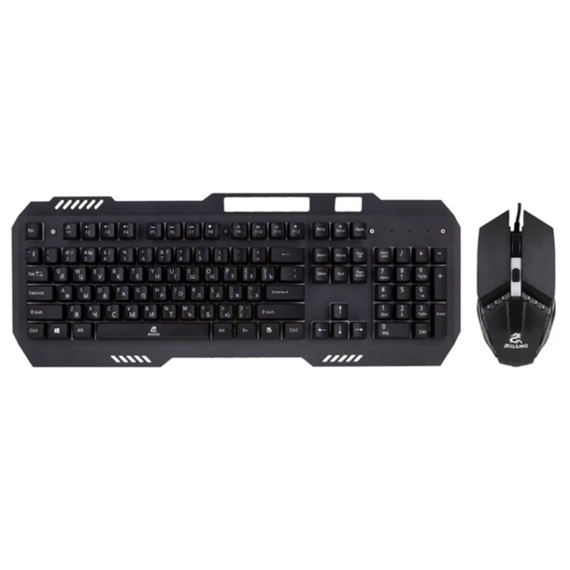 Комплект (клавиатура+мышь) Jeqang JK-968 Black Комплект (клавиатура+мышь) Jeqang JK-968 Black