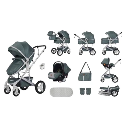 Детская коляска Belecoo 580-2, зелёная Детская коляска Belecoo 580-2, зелёная