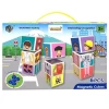 Магнитные кубики для изучения профессий, 3+ лет