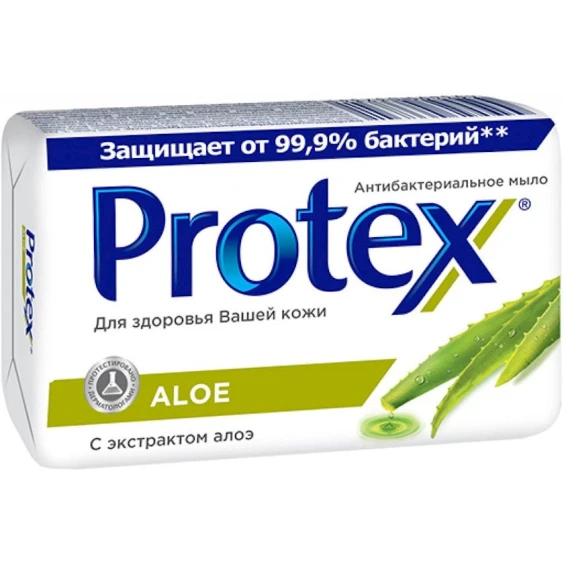 Твердое мыло Protex Aloe Антибактериальное 150 г Твердое мыло Protex Aloe Антибактериальное 150 г