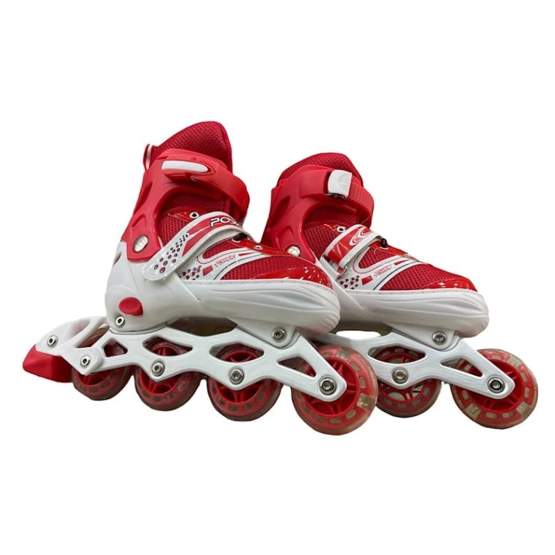 Roliklər uşaqlar üçün K603C, ölçü L (38-41), qırmızı