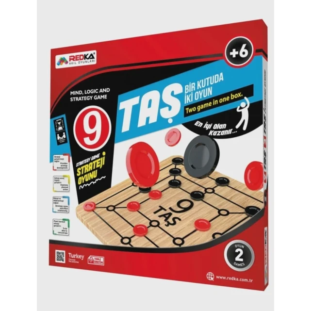 Развивающая игра Redka 9 Taş, 6+ лет