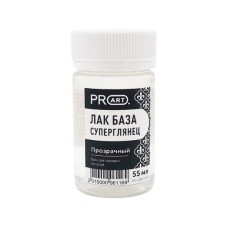 Akril qatrandan baza-lak Proart Universal Base Top, superparlaq, şəffaf, 55 ml